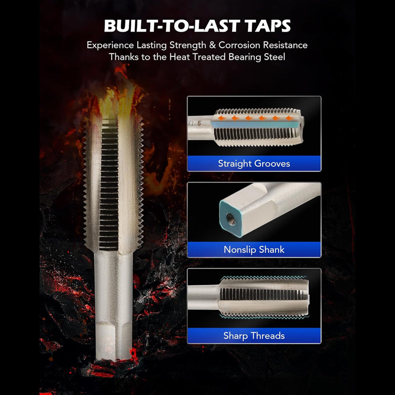 114-Piece Oil Pan Thread Repair Kit