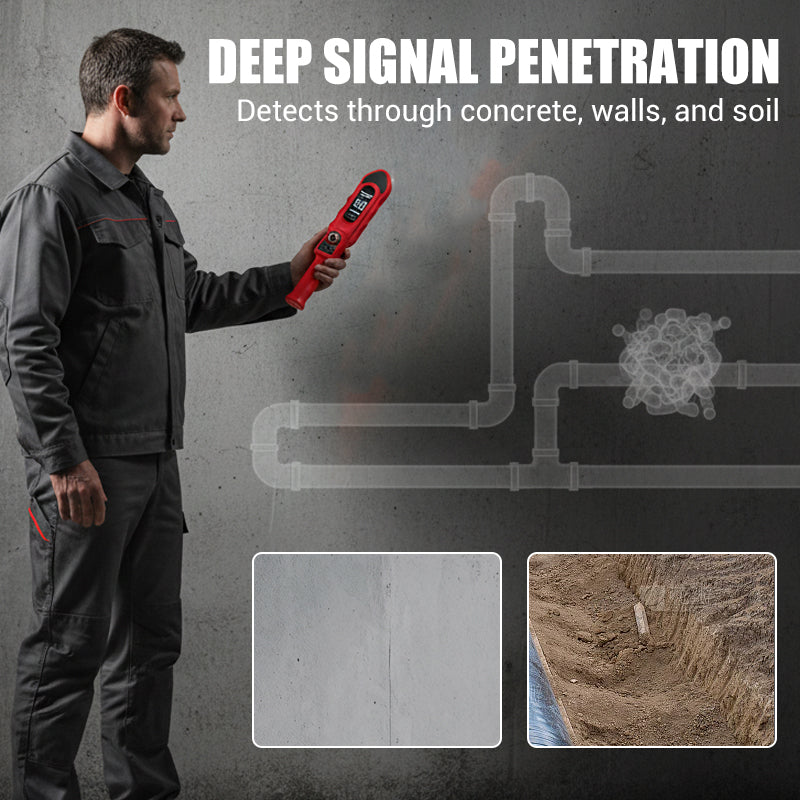 🔧 60% OFF NOW! 🚰 Professional Pipe Blockage Detector – Accurate Detection, Easy to Use & Water-Resistant 💧