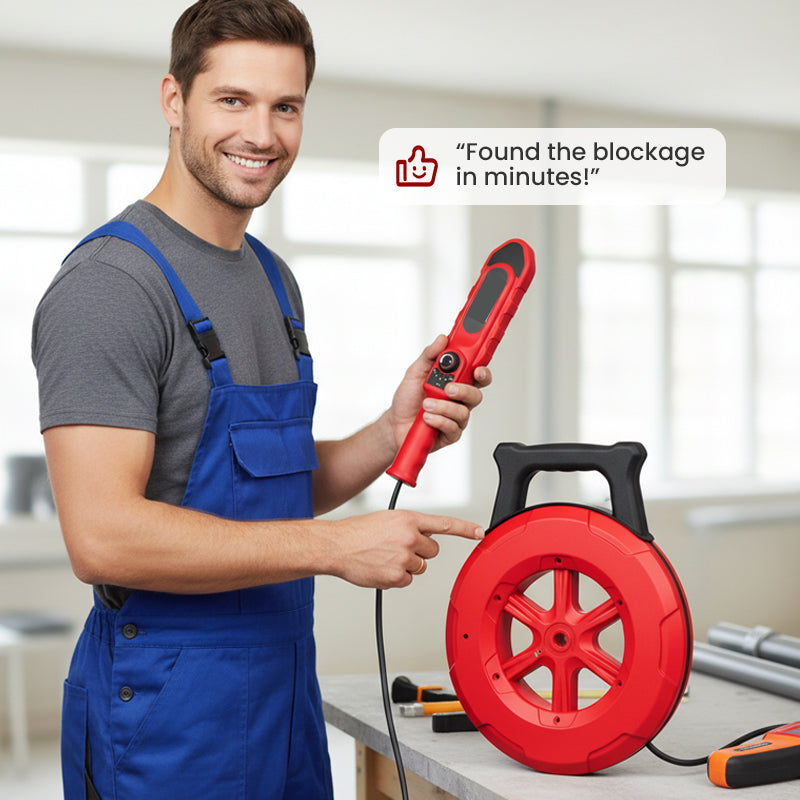 🔧 60% OFF NOW! 🚰 Professional Pipe Blockage Detector – Accurate Detection, Easy to Use & Water-Resistant 💧