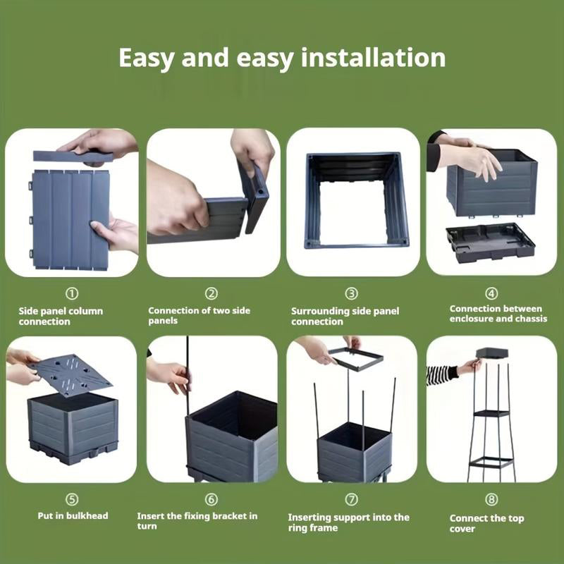 🍅Self-Watering Tomato Planting Box Set Climbing Plants Holder🪴