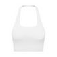 Women's Solid Removable Chest Pad Sports Tank Top, Casual Comfort and Durability Halter Neck Sports Top for Yoga Gym Workout, Ladies Sportswear for All Seasons