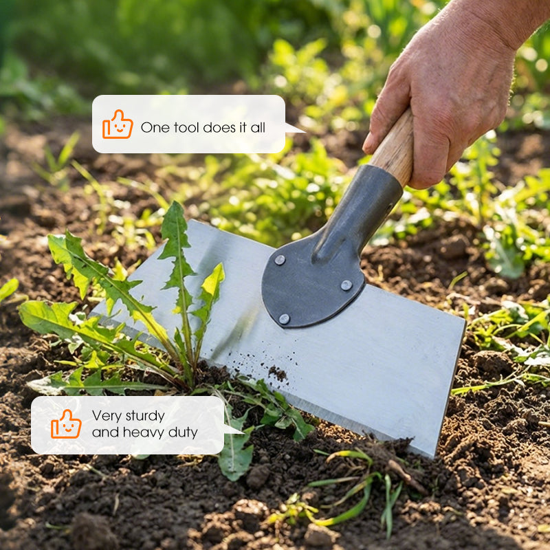 🎁 50% OFF! 🧱❄️ Heavy Duty Multifunction Cleaning Shovel – Ultra-Sharp Manganese Steel Blade for All Seasons 🔥🌿