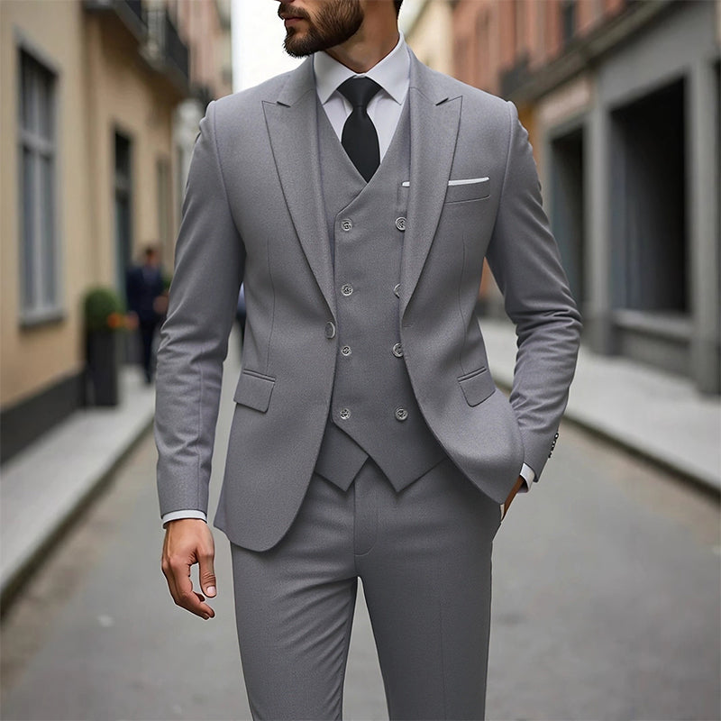 ✨🔥Men's Slim-Fit 3-Piece Suit Set🕴️