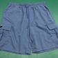 Men's Casual Cargo Shorts with Elastic Waist