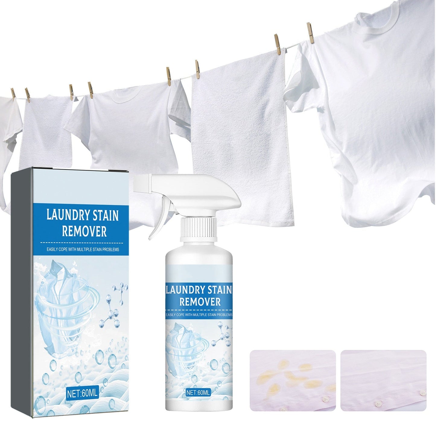 🔥Buy 1 Get 1 Free🔥Powerful Laundry Stain Remover Spray