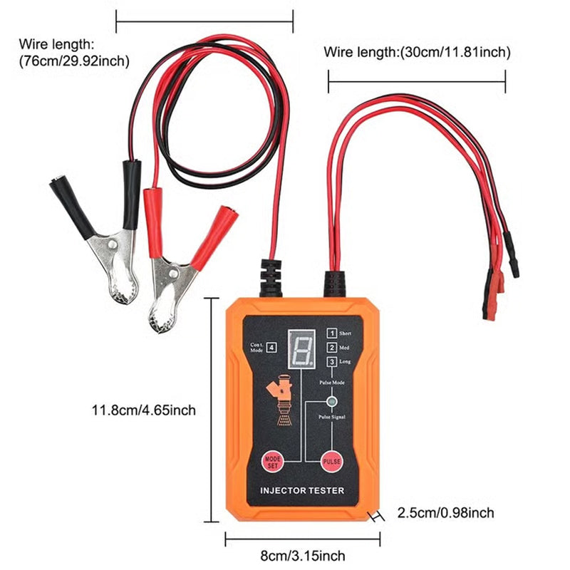 ⏱️ 2026 Bestseller | Diagnose & Clean in Minutes | 4-Mode Injector Tester 💨【Hot Sale】