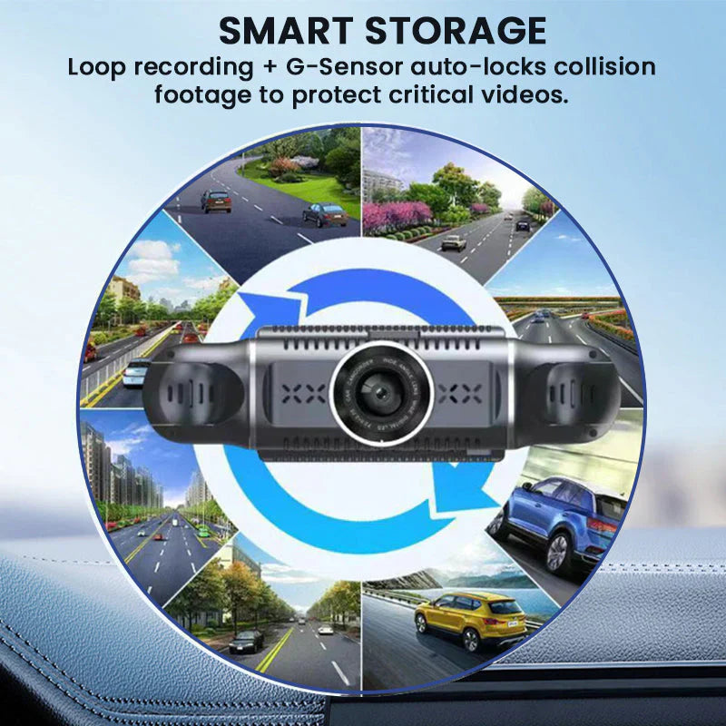 🚗 LIMITED-TIME 50% OFF! ✨ 360° Eagle Eye Parking Camera – 1080P, 4-Way Display, WiFi 📹