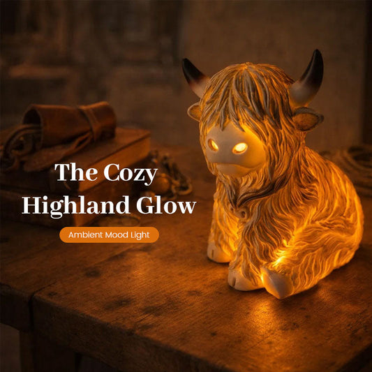 🔥🎁 New release 50% OFF 💥🐮 The cozy Highland atmosphere: Highland cattle lamp