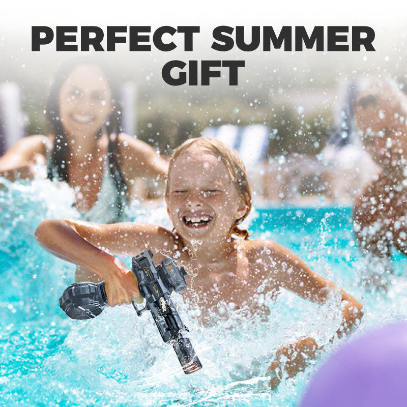 🔫 HOT SALE! ⚡ Rechargeable Electric Water Gun – Automatic Water Injection, Long Shooting Range, Large Capacity, Perfect for Summer Outdoor Fun & Kids Toys 💦