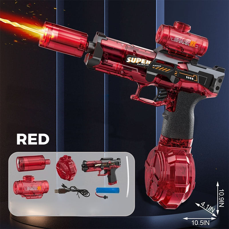🔫 HOT SALE! ⚡ Rechargeable Electric Water Gun – Automatic Water Injection, Long Shooting Range, Large Capacity, Perfect for Summer Outdoor Fun & Kids Toys 💦