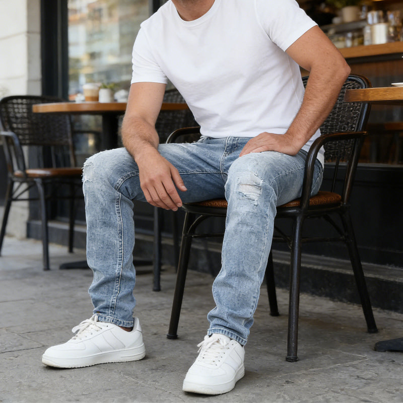 🔥Hot Sale Offers-Men's Modern Slim Fit Stretch Jeans