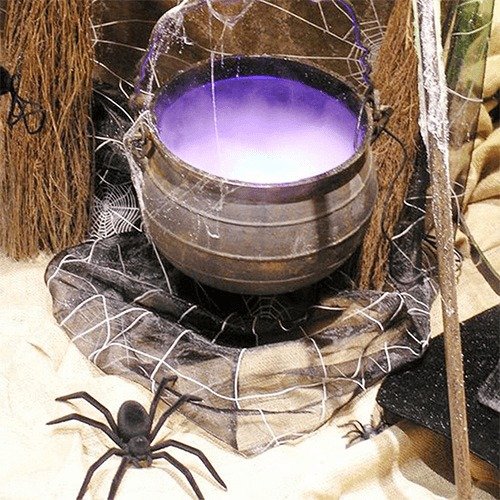 📢📢50% OFF !! ⏰Ultrasonic Mist Maker – 12 LED Colors, Safe 24V & Chemical-Free Fog – Perfect for Halloween & Decor 🌫️