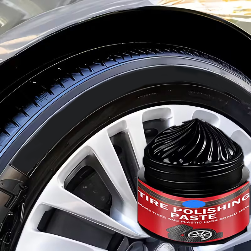 📢📢Buy 1 get 1 free⏰Car Tire and Plastic Trim Renewal Paste