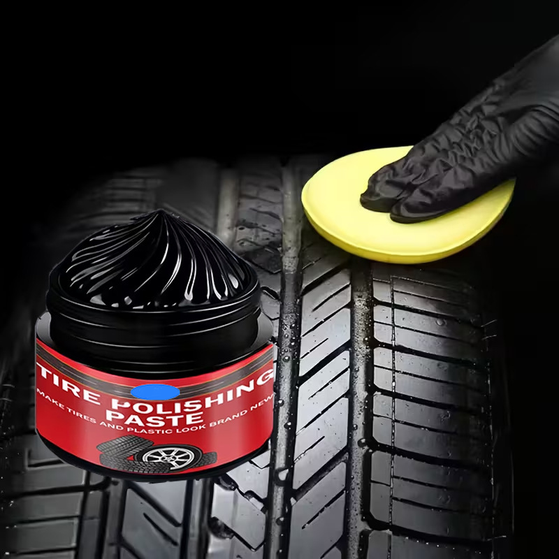 📢📢Buy 1 get 1 free⏰Car Tire and Plastic Trim Renewal Paste