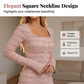 ✨ 50% OFF NOW! 👗 Square Neck Maxi Dress – Smocked Bodice, Ruffle Trim & Breathable Fabric 🌸