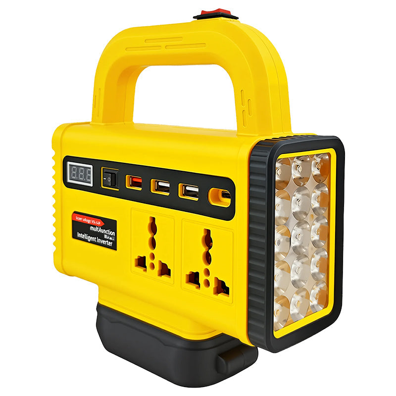 📢📢50% OFF !!!⏰Portable Power Inverter with LED Work Light