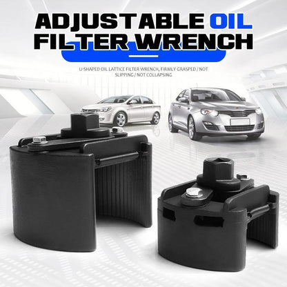 🌞 Spring into Savings: 50% Off🔥Professional Adjustable Oil Filter Wrench | Heavy-Duty 2-Claw Removal Tool - Spring-Loaded & Non-Slip (60-80mm)