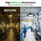 💡🏭 UFO LED High Bay Light – 100W, 160lm/W, 220V, for Industrial, Warehouse & Large Spaces 🏭✨