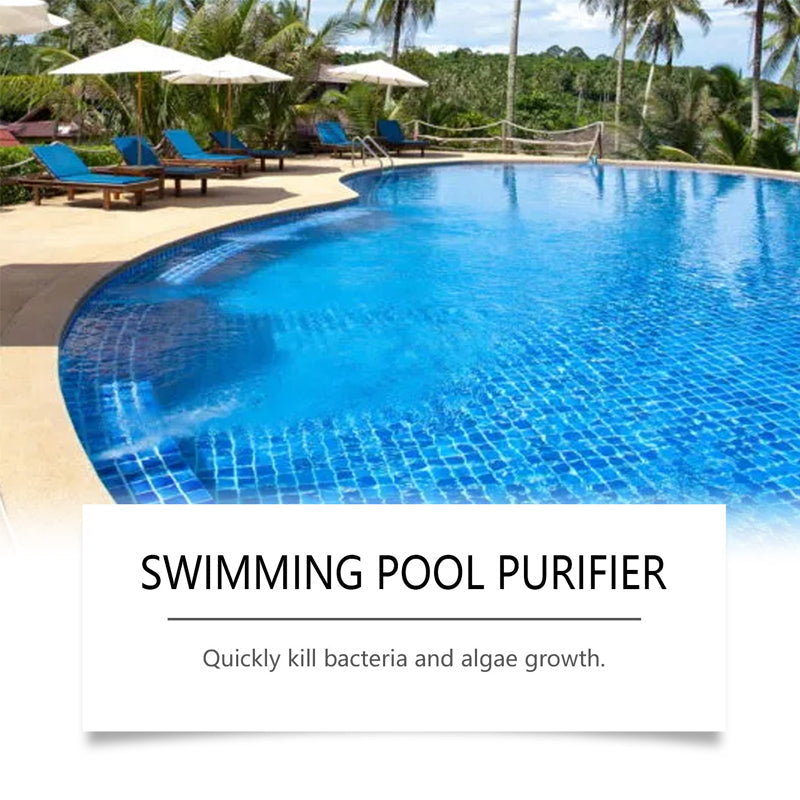🏊‍♂️Summer Sale 50% off!💧Swimming Pool Purifying Liquid – Crystal Clear Water, Zero Hassle! 💙