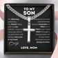 ⏳Time-Limited Special⏰Men's Stainless Steel Cross Pendant Necklace