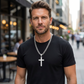 ⏳Time-Limited Special⏰Men's Stainless Steel Cross Pendant Necklace
