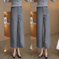 ✨ Women’s High-Waist Cropped Wide-Leg Pants