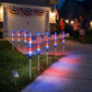 ✨LIMITED TIME 50% OFF! 🌙 Outdoor Solar Flag Stake Lights – Auto On/Off, Weatherproof, Patriotic ✨