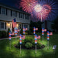 ✨LIMITED TIME 50% OFF! 🌙 Outdoor Solar Flag Stake Lights – Auto On/Off, Weatherproof, Patriotic ✨