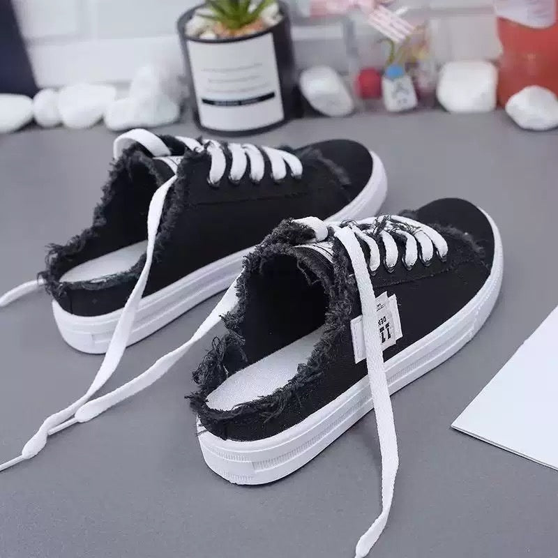 ⏳Limited-time 50% off⏰Women's Denim Mule Sneakers👟