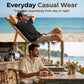 Men's Casual Short Sleeve Hoodie Shirt