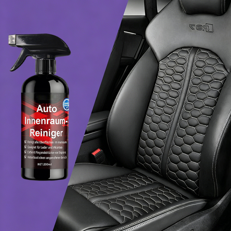 🧽 LIMITED-TIME 50% OFF! 🚗 Multi-Surface Car Interior Cleaner Spray – 200ml, Quick-Dry, Odor Eliminator ✨