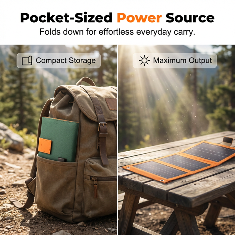 🔋 LIMITED TIME: 50% OFF! 🏆Portable Solar Panel with USB Charging