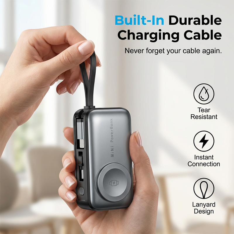 📢📢50% OFF & In Stock⏰🔋 Your Whole Charging Kit in One – Cables, Watch Pad & Plug Built-In! ⚡