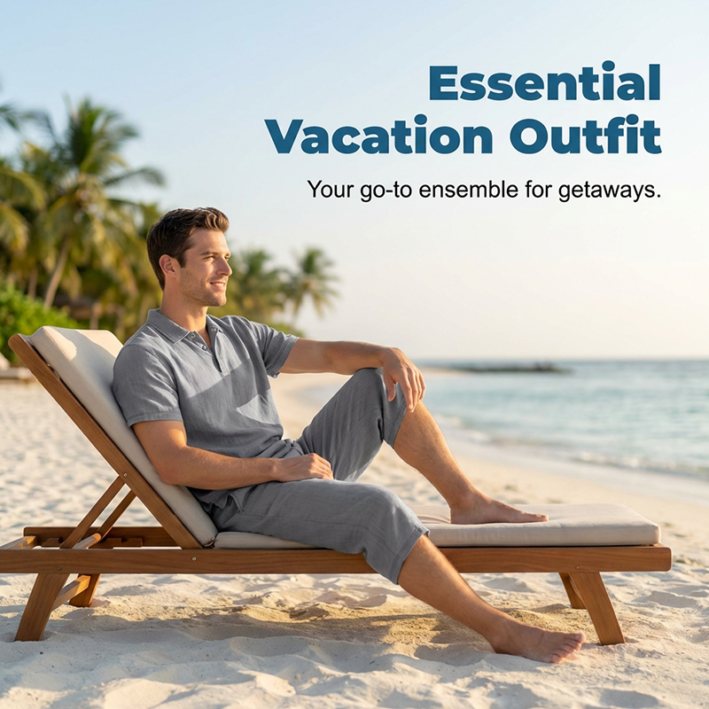 👔 LIMITED-TIME 50% OFF! ✨ Men's Linen Shirt & Capri Set – Breathable, Relaxed, Summer-Ready 🌴