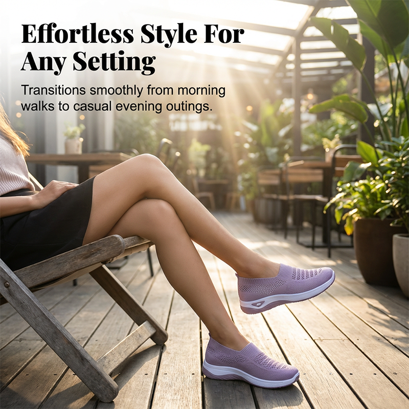Women's Breathable Mesh Slip-On Shoes