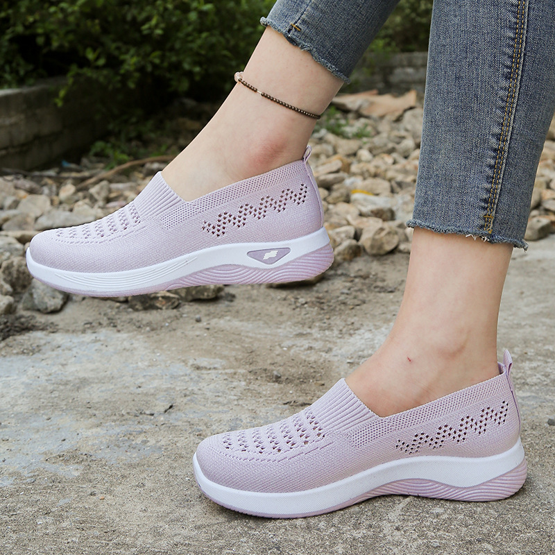 Women's Breathable Mesh Slip-On Shoes