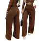 👖 LIMITED-TIME 50% OFF! ✨ Women's High-Waist Wide-Leg Trousers – Flowing, Side Pockets, Versatile 🌟