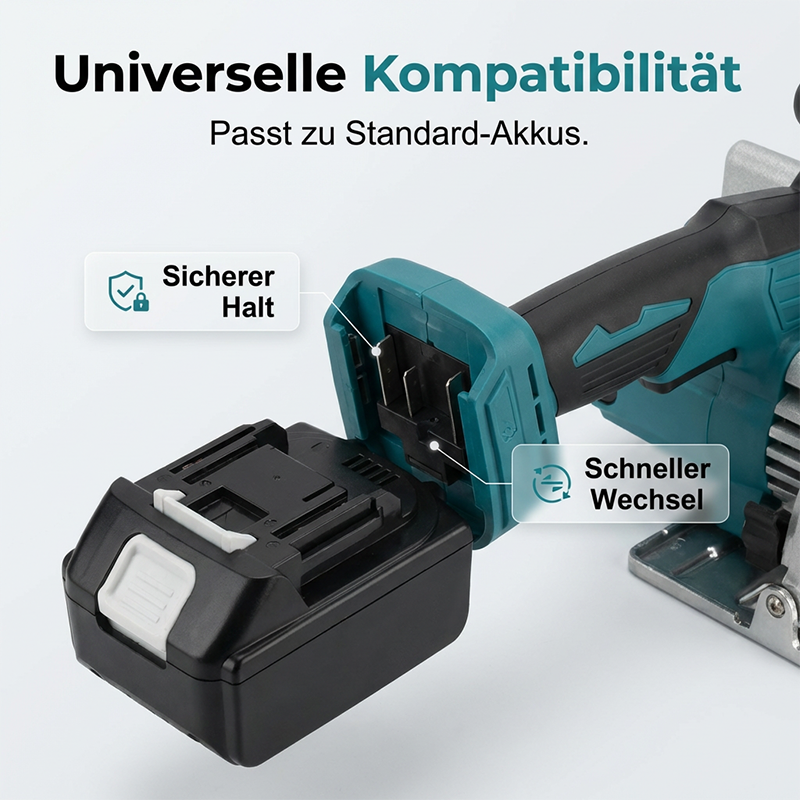 ⚡🛠️ 50% DISCOUNT! High-speed cordless circular saw with brushless motor – Powerful, cordless & precise