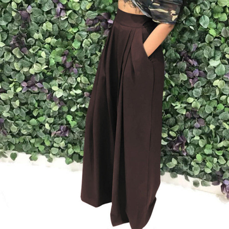 Women's Elegant High-Waist Pants