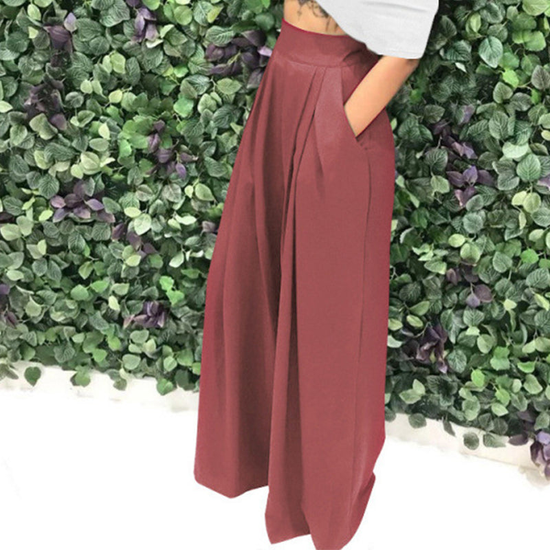 Women's Elegant High-Waist Pants