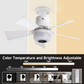 🔥Summer Special🌬️Smart Ceiling Fan with Light, RGB & Bluetooth Speaker
