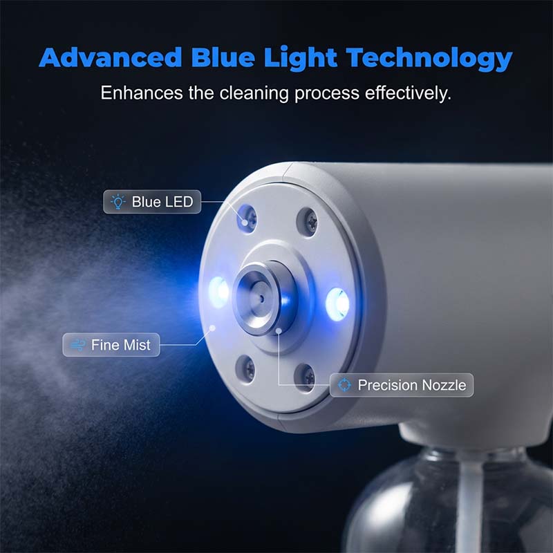 🎉 2026 Sale — Over 28,200 Sold!💧 Cordless Nano Atomizer – Touchless Disinfecting, Blue Light