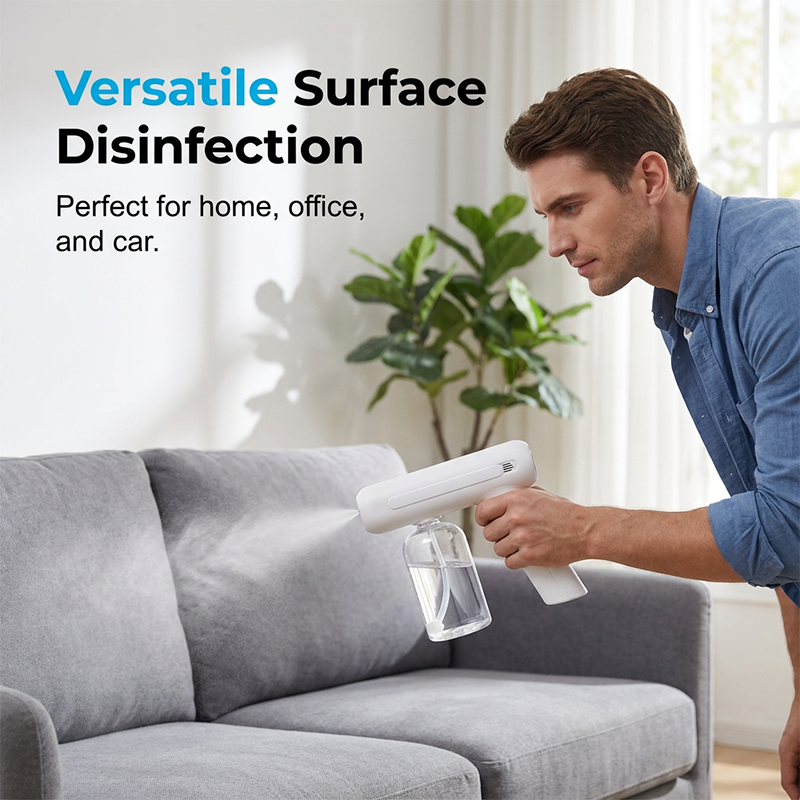 🔋💨 Rechargeable Nano-Mist Disinfectant Sprayer – Kills Germs and Eliminates Odors – Pay on Delivery 🧴✅