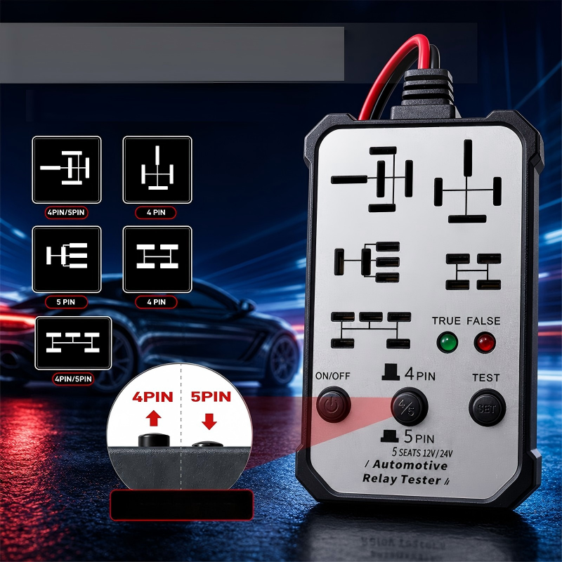 Automotive Relay Tester with Relay Puller