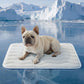 ❄️Breathable Pet Cooling Mat – No Water or Electricity Needed, Machine Washable, Lightweight & Portable, Safe Fabric Cooling for Dogs & Cats in Crate, Car & Home