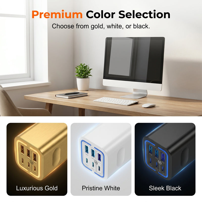 📢📢50% OFF⏰ 50W 6-Port USB C Wall Charger