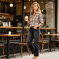 👖 LIMITED-TIME 50% OFF! ✨ Women's Ripped Straight-Leg Jeans – High-Waist, Distressed, Stretchy 🆒