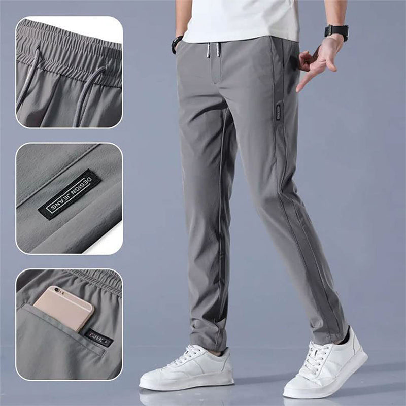 🏃‍♂️ LIMITED-TIME 50% OFF! ✨ Men's Ice Silk Sweatpants – Quick-Dry, Loose Fit, Lightweight ❄️