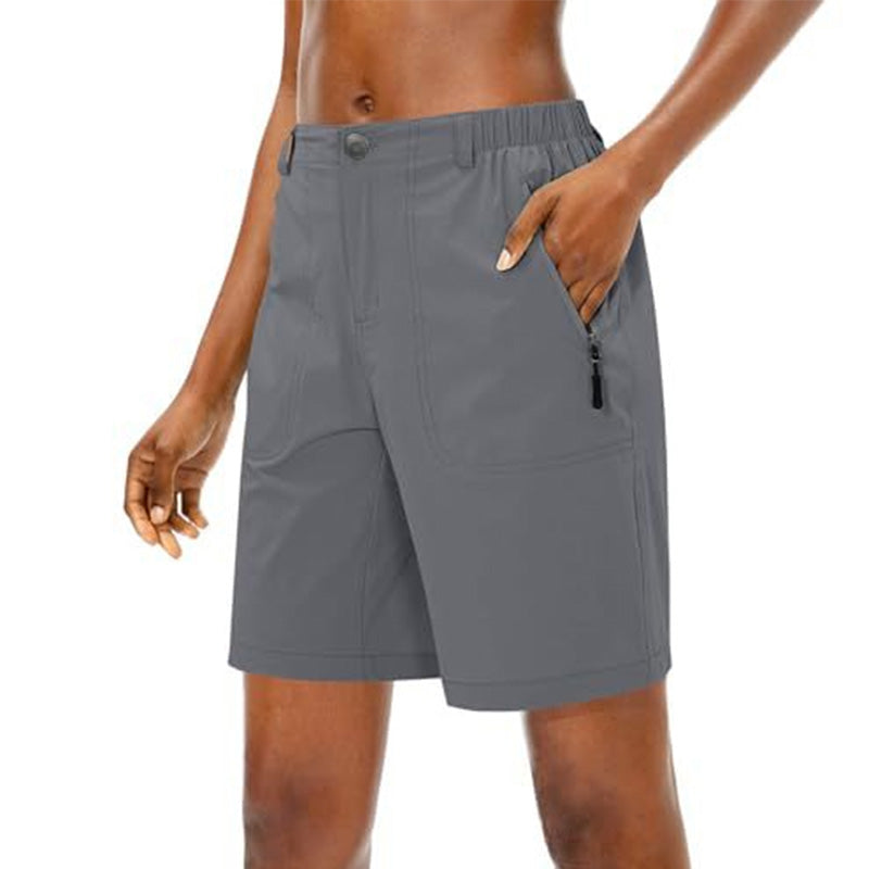 🏃‍♀️ LIMITED-TIME 50% OFF! ✨ Women's Quick-Dry Hiking Shorts – Pockets, Stretch, Knee-Length 🌲