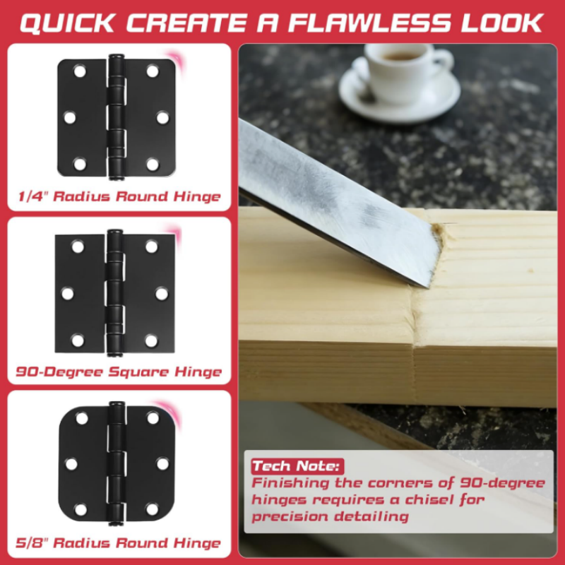 ⏳Time-Limited Special⏰Adjustable Door Hinge Mortise Jig Kit – Precision Routing, Quick Setup & Perfect for Carpenters, Joiners & DIY Home Renovations 🔧✨